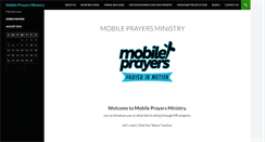 Desktop Screenshot of mobileprayers.com